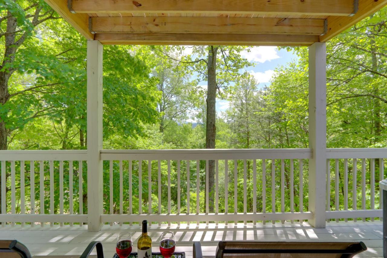 Blue Ridge Getaway With Hot Tub And Seasonal View! Villa Buitenkant foto