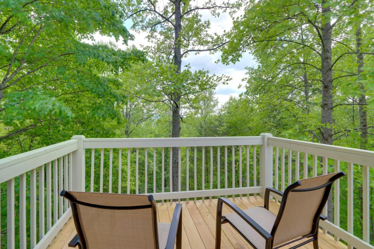Blue Ridge Getaway With Hot Tub And Seasonal View! Villa Buitenkant foto